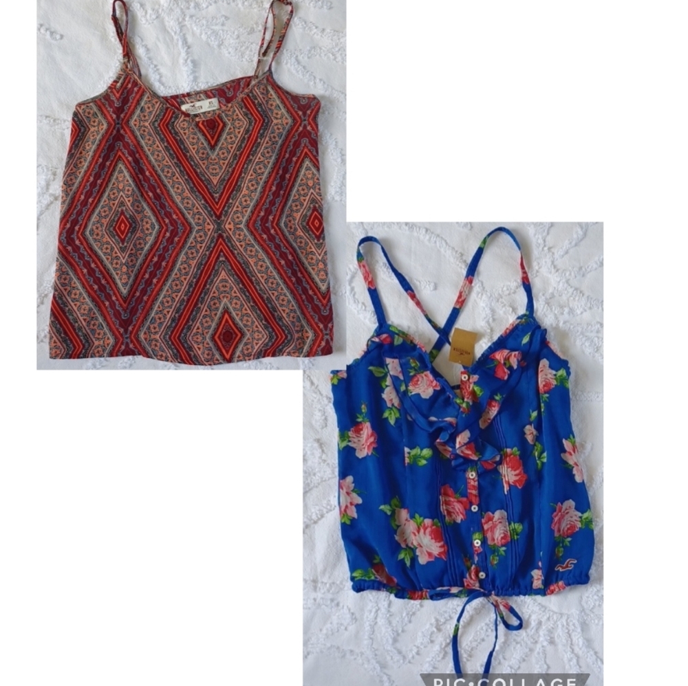 Hollister 2 strappy tops